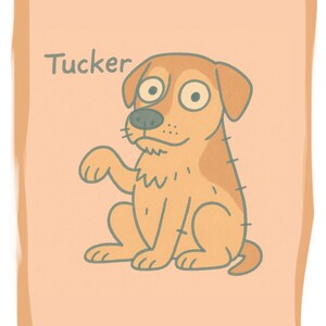 Ugly Drawn Pet Portrait, Custom Dog Portrait, Funny Pet Art, Pet Memorial Gift, Pet Loss Gift, Digital Poster, Girlfriend Gift, Commission