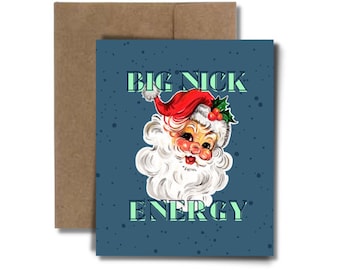 BIG NICK ENERGY Christmas Card