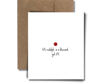 RUDOLPH Holiday Card