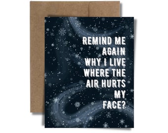 THE AIR HURTS Holiday Card