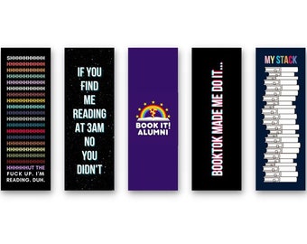 SNARKY BOOKMARKS