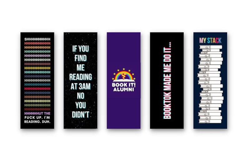 SNARKY BOOKMARKS image 1