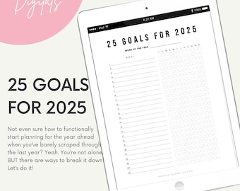 25 Goals for 2025