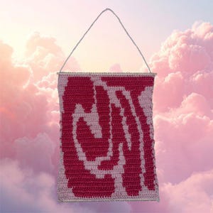 C*nt かぎ針編みタペストリー パターン | 壁掛け | Moody Gal Crochet による PDF ファイル