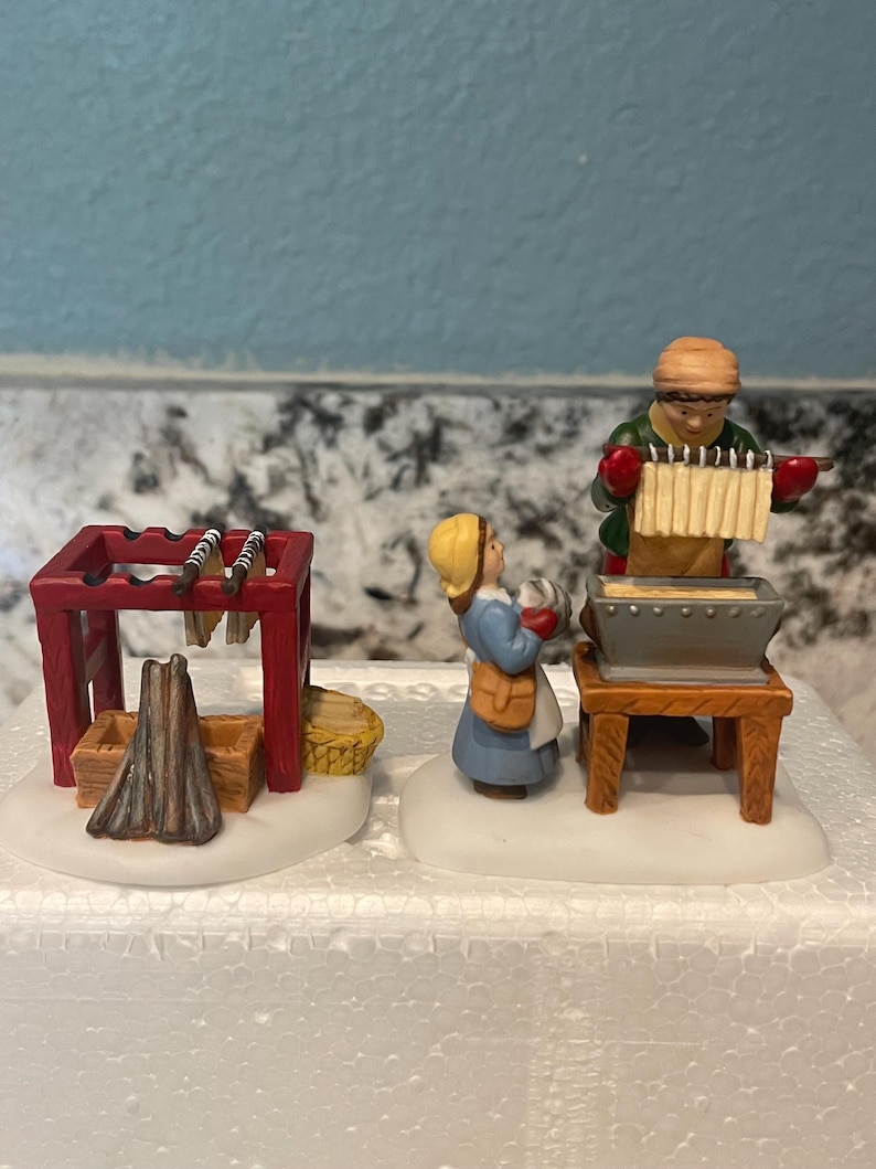 Department 56 New England Village Christmas Bazaar Woolens & Preserves - Thumbnail 3