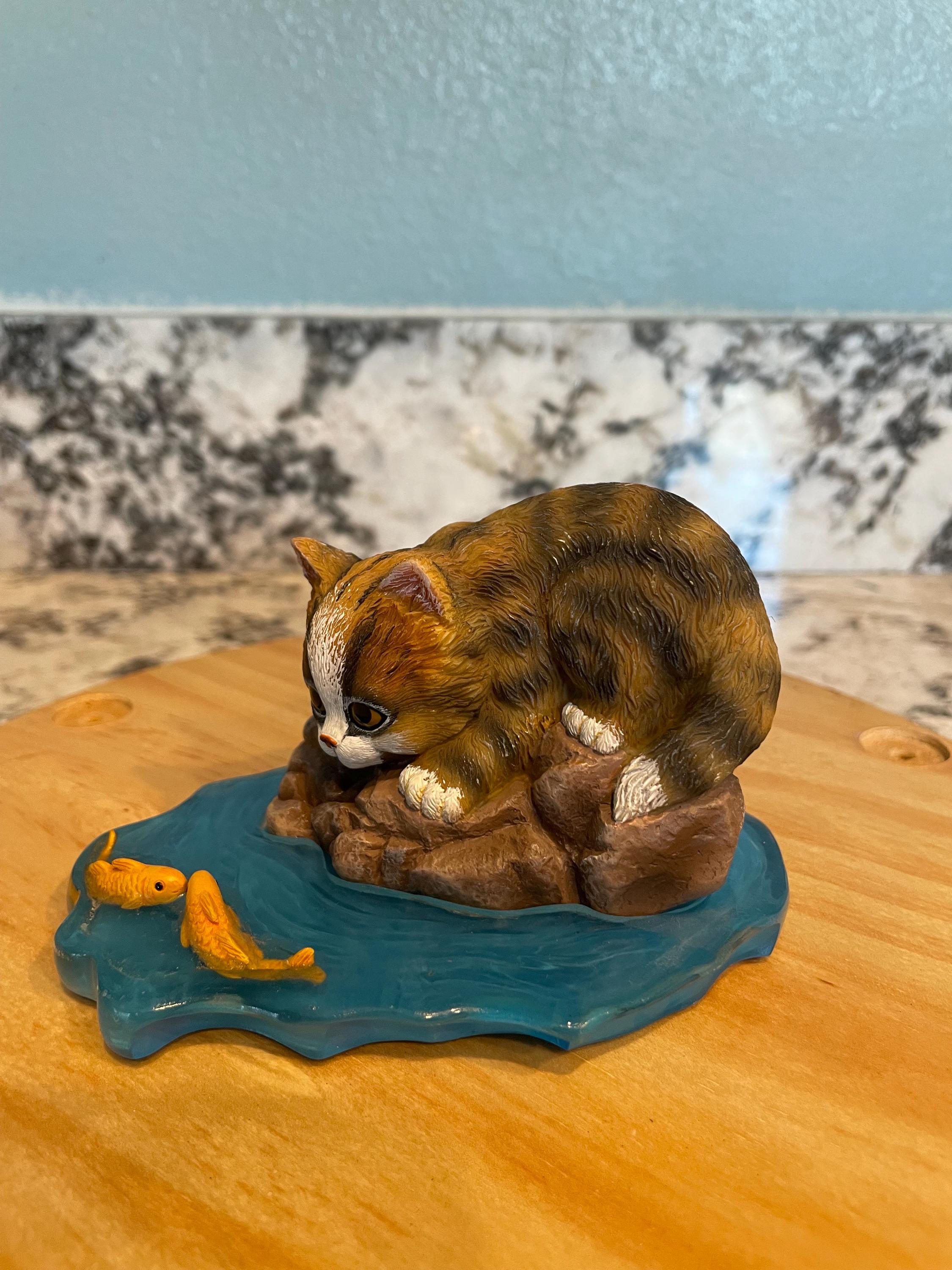 Hamilton Collection Cat Figurine - Etsy