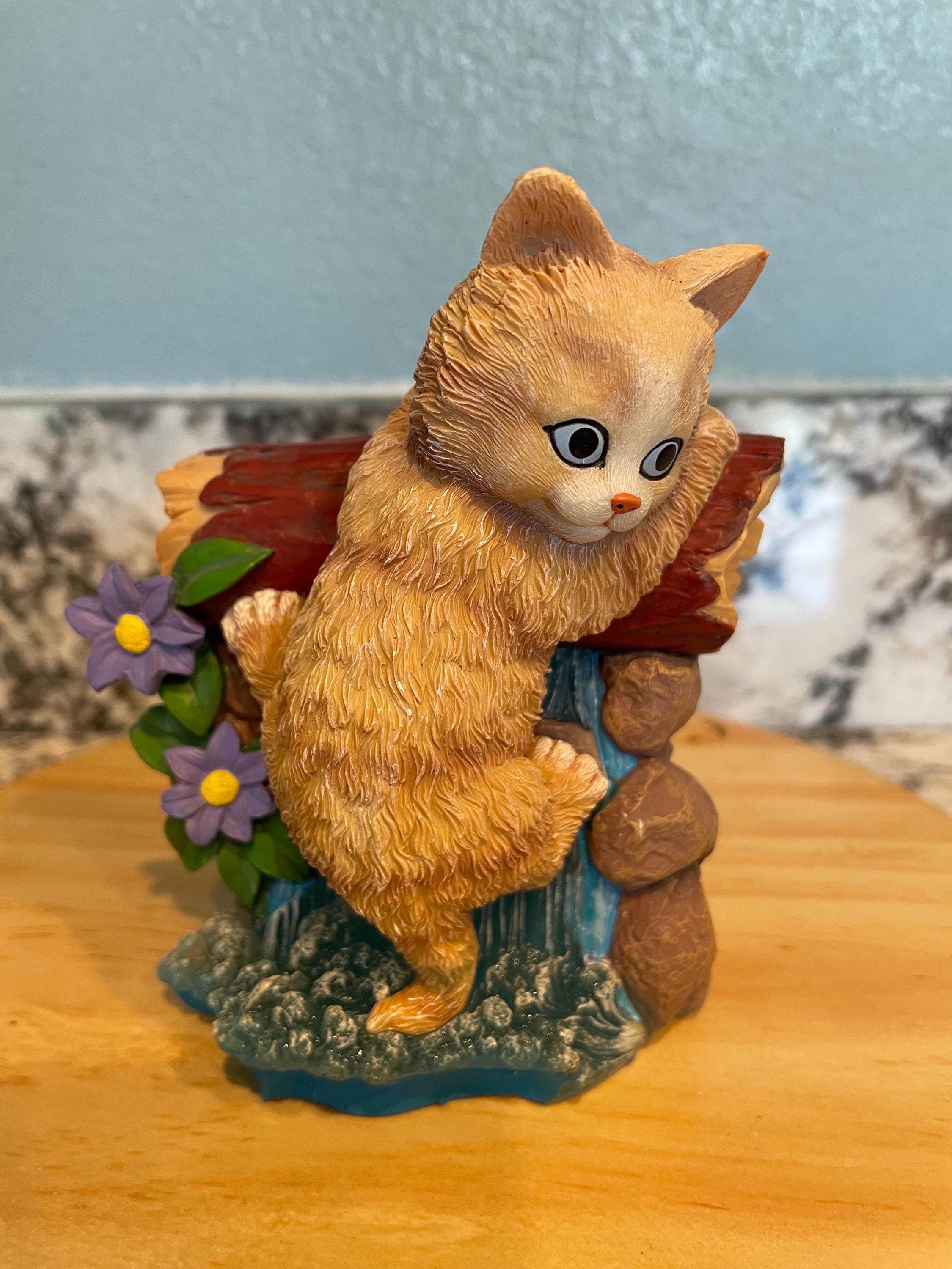 Hamilton Collection Cat Figurine - Etsy