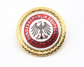 Broche Vintage FED7 Badge Lapel Pin - Occasion, Style Rétro, Parfaite Pour Customiser