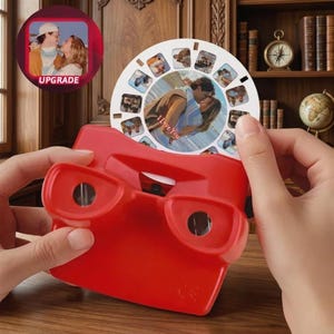 Gepersonaliseerde 3D-zoeker op maat gemaakte fotorol – geüpgradede 10x ultraheldere editie