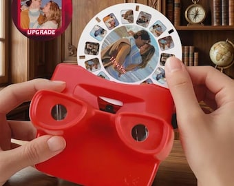 Gepersonaliseerde 3D-zoeker op maat gemaakte fotorol – geüpgradede 10x ultraheldere editie