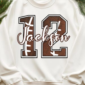 Personalized American Football PNG, Custom Gameday American football PNG, Football Mama Png, Customized Football, Football Sublimation