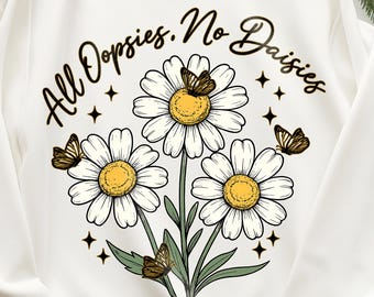 Imágenes PNG de sublimación floral vintage de moda, diseño de camiseta con estética de flores silvestres, descarga de gráficos cottagecore con un bonito diseño