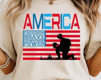 Retro 4th of July PNG: Patriotic USA Design (Digital Download)