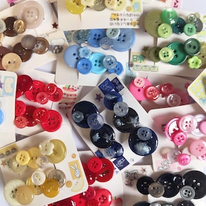 Funky Button Hair Clips - DROP 2