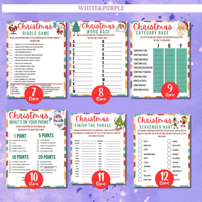 Christmas Game Bundle Printables - Il 794xN.6396883560 91ro