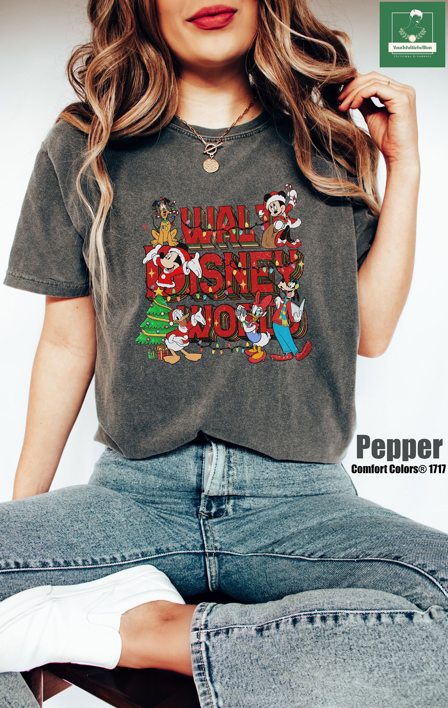 Discover Walt Disney World Christmas Shirt, Vintage Disney Christmas Shirt