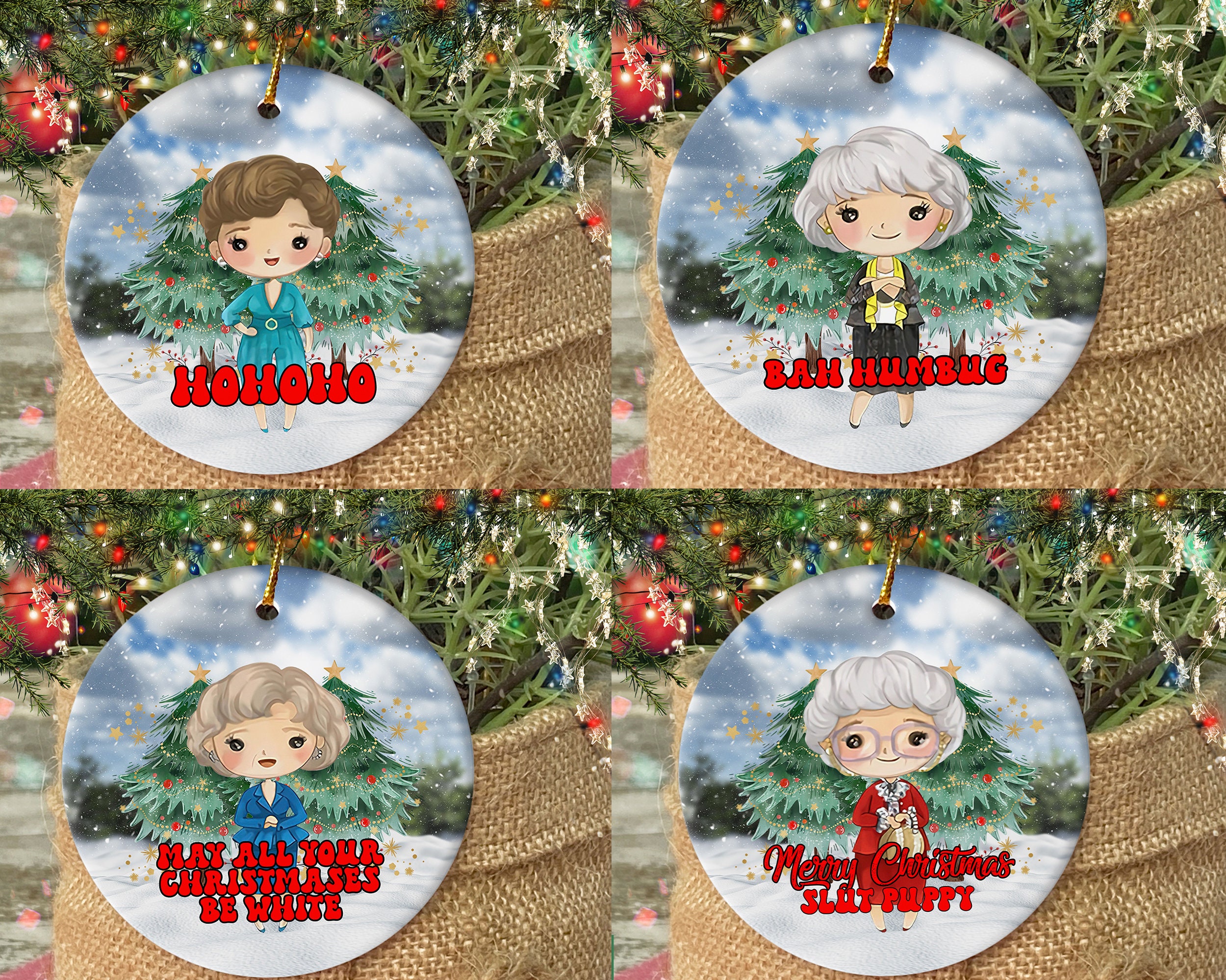 Hallmark Blanche Devereaux The Golden Girls Keepsake Ornament core