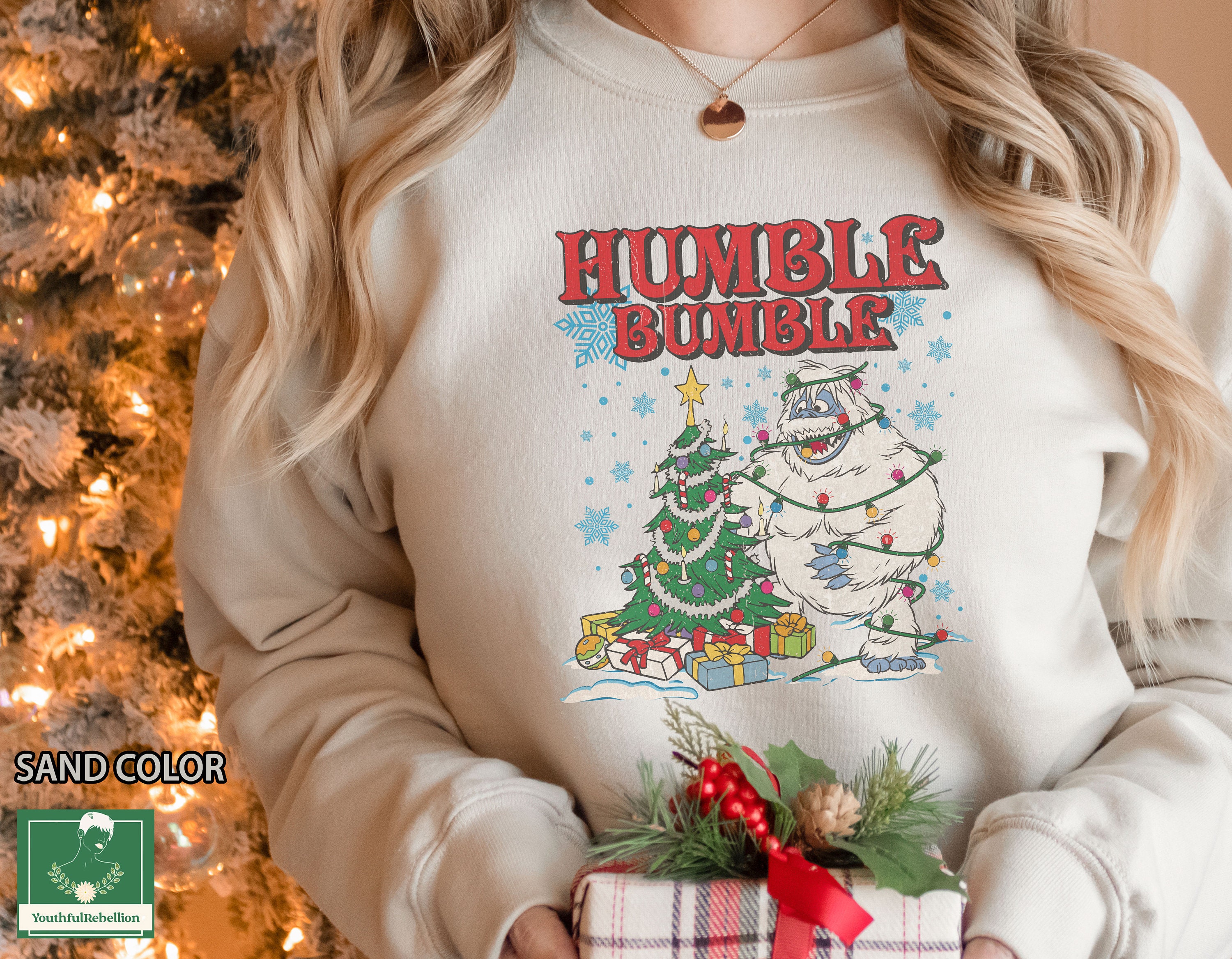 Discover Retro Humble Bumble Sweatshirt, Vintage Bumble The Abominable Snowman Sweatshirt