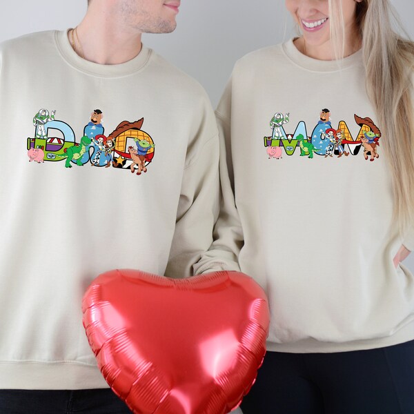 Toy Story Mom and Dad Png Etsy