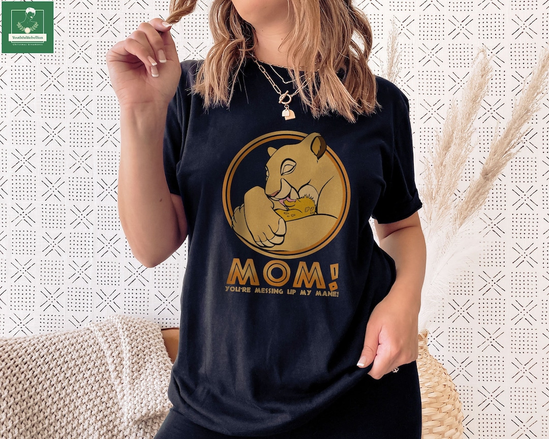 Retro the Lion King Mom Shirt, Sarabi & Simba Tshirt, Disneyland Characters Sweatshirt, Funny