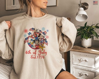 Disney Patriotic Tee - Etsy