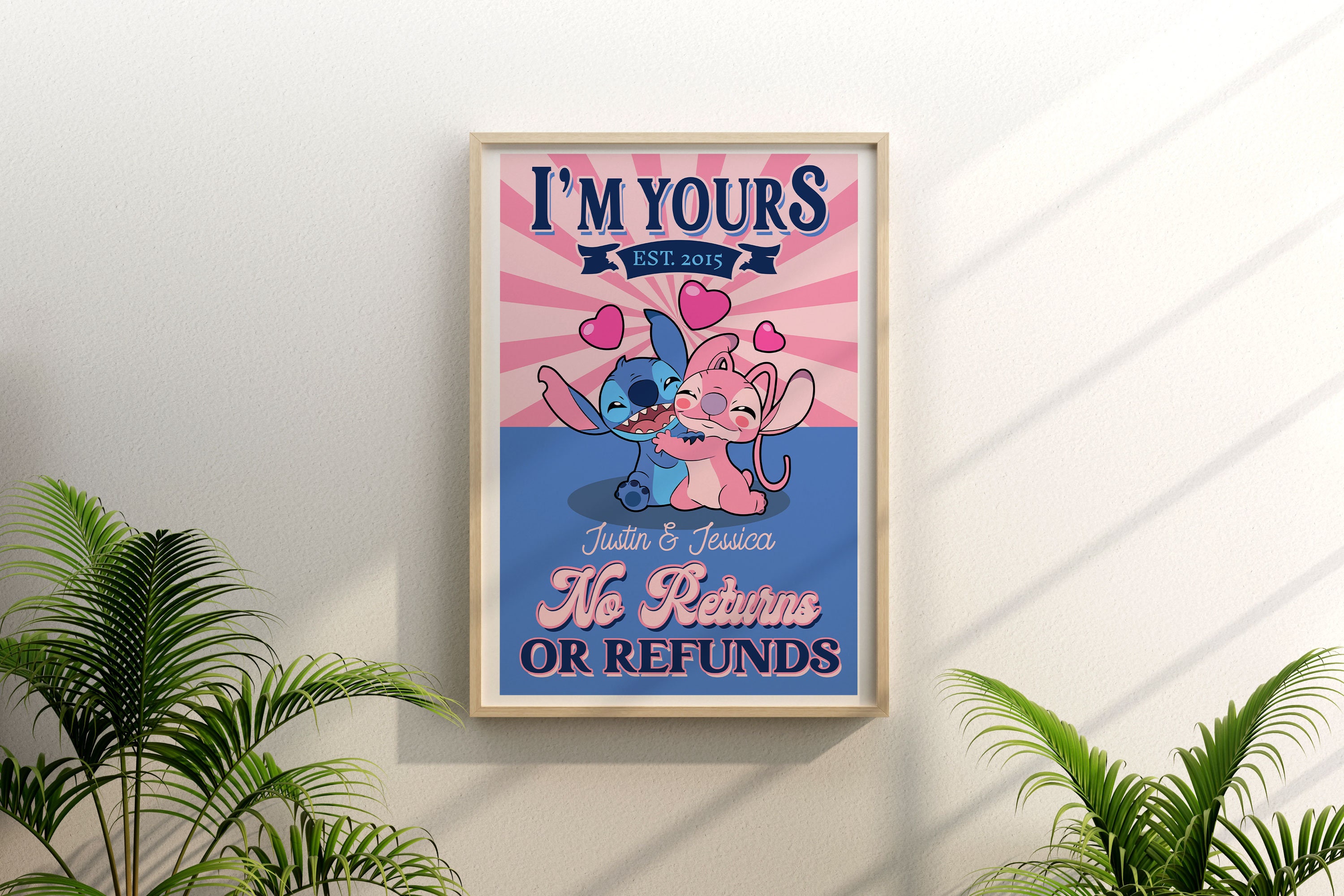 Stitch - My Stitch/Gifts Friends Poster for Sale by WilliamSullivaf