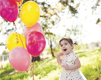 Peekaboo Party Dress with full tulle petticoat PDF Pattern Sz 2 to 7 years