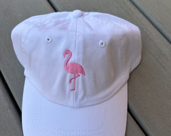 Flamingo Hat: Women's Small Fit Baseball Cap