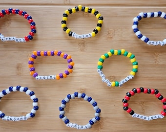 NCAA top Basketball team bracelets