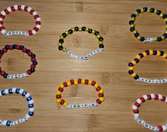 NCAA top Basketball team bracelets