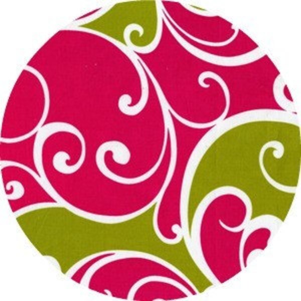 Surf - Michael Miller Fabrics  Raspberry  END OF BOLT