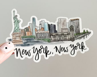 New York City (New York) Skyline/landmark sticker