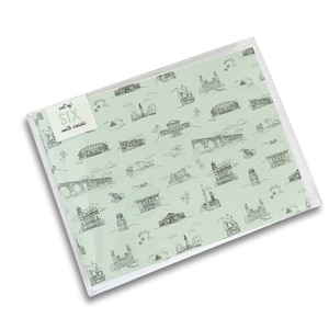 Richmond Toile Notecard Set (6) - RVA - VCU - Virginia