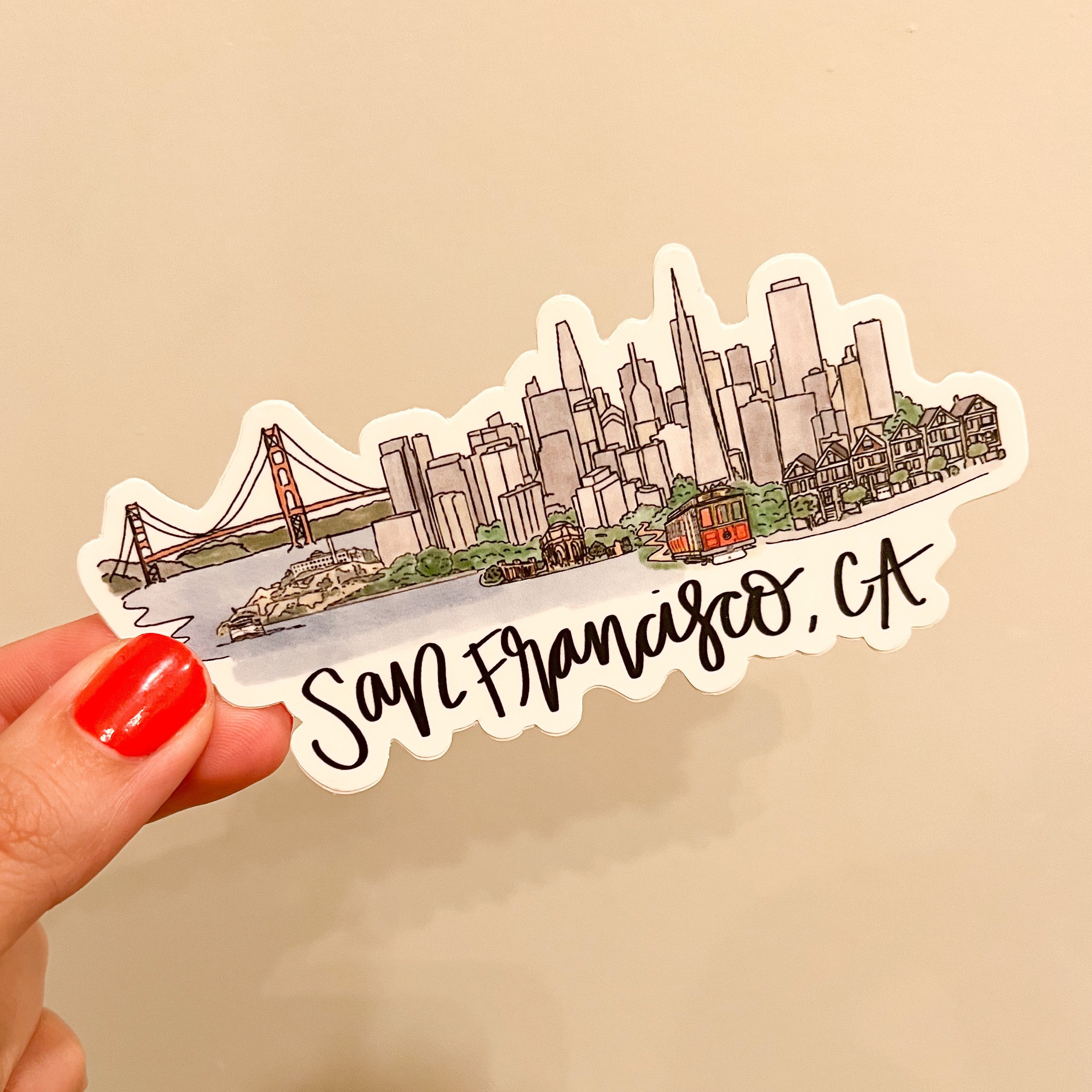 University Of San Francisco Sticker Sheet - 8 Officially Licensed Vinyl Decals For Laptop, Car, Water Bottle