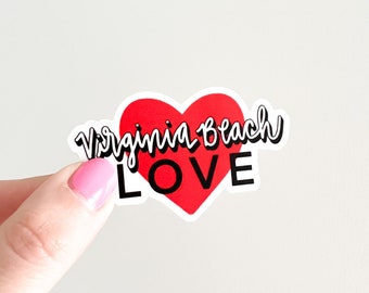 Virginia Beach LOVE sticker