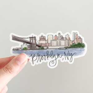 Brooklyn, New York NYCSkyline sticker image 1