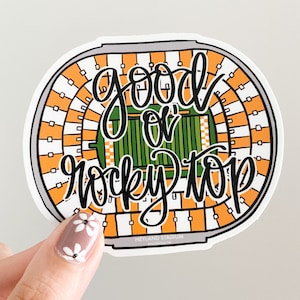 Knoxville Tennessee Stadium sticker
