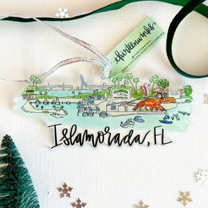 Islamorada, FL  acrylic ornament