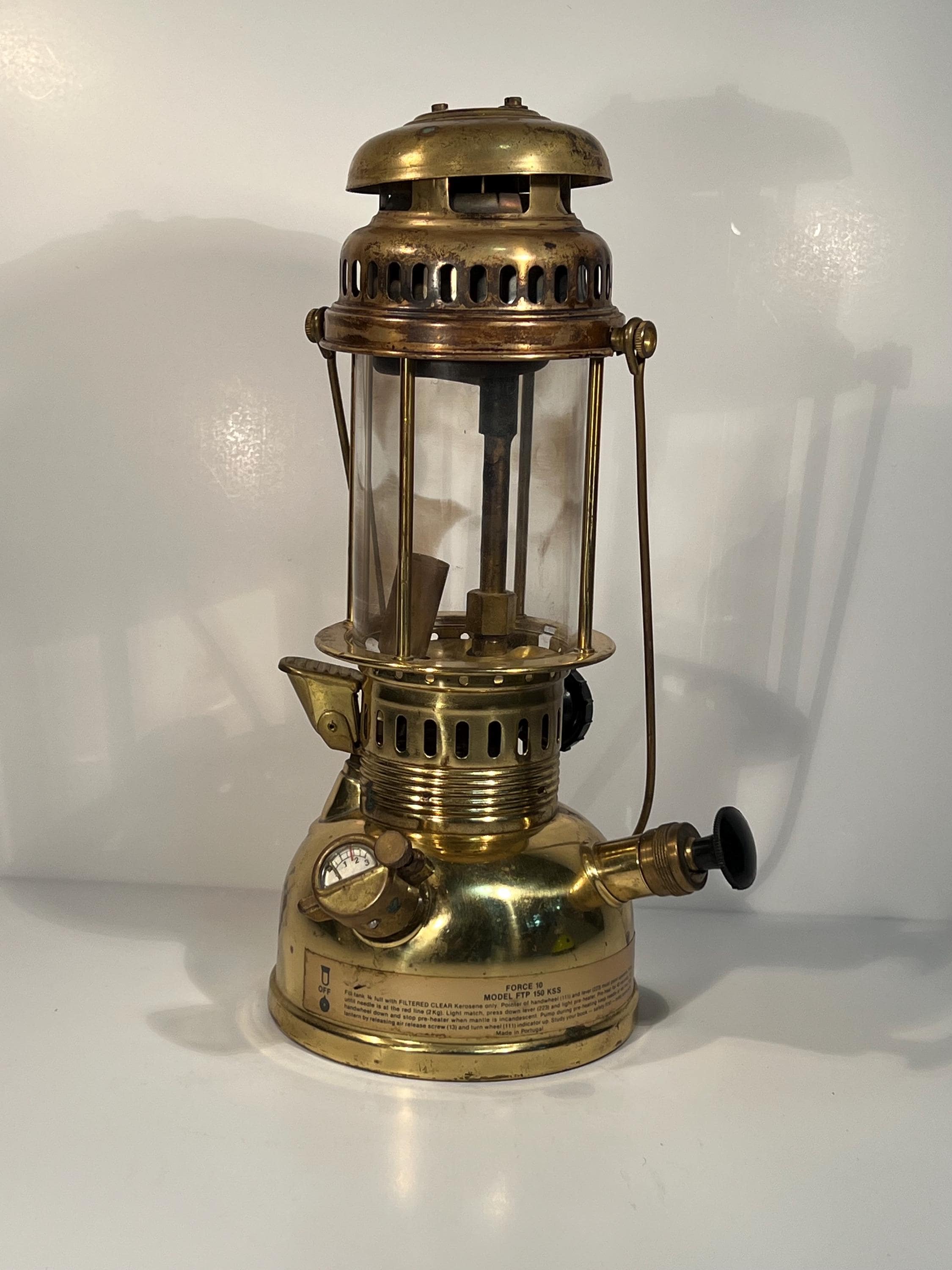 Lanterne Petromax 821/250CP – À Pétrole – Vintage Allemand – Pour Pièces