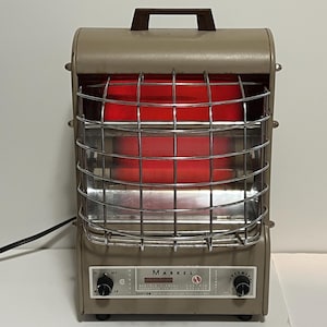 ストーブ Scovill Markel Nulone Fan-Glo Heater Vintage Markel Neo