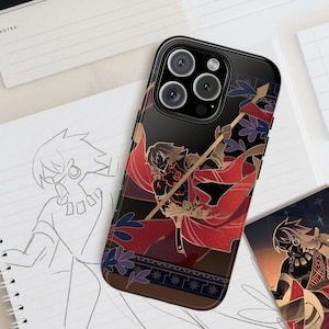 HSR Mydei Impact Resistant Tough Phone Case Honkai Star Rail Inspired  Amphoreus Themed | Subtle HSR Protective 2-Layer Phone Cover