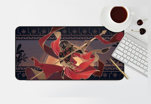 Honkai Star Rail Mydei Desk Mat | Namecard Style, Amphoreus Themed