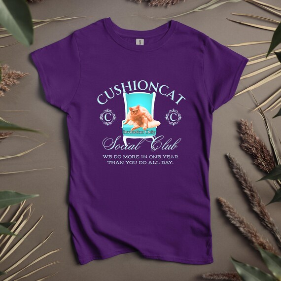 Funny Cat T-Shirt, Cat Lover's Gift, Cat Mom Gift, Vet Gift, Two-Sided Cat Lover's T-Shirt, Gift for Wife, Gift for Girlfriend, Friend Gift