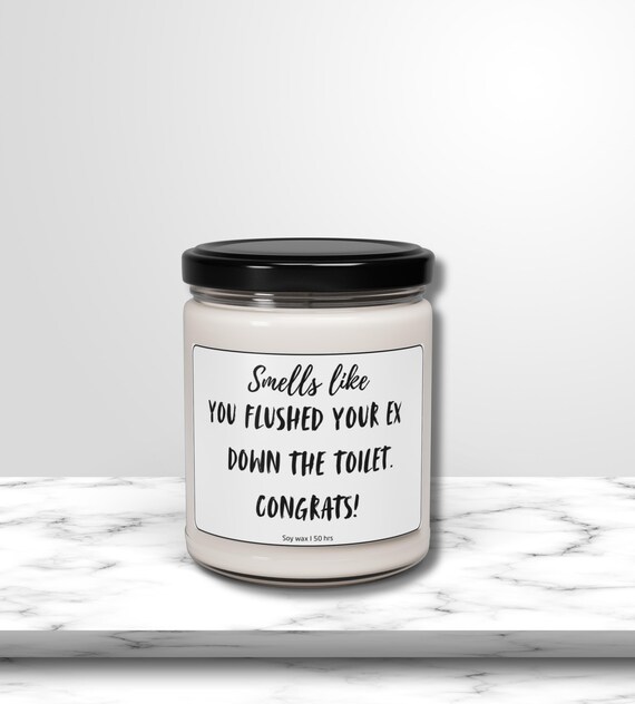 Divorce Candle, Funny Divorce Gift, Funny Break Up Candle