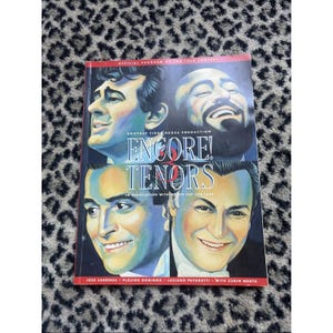 1994 Three Tenors Encore Concert Program Carreras Domingo Pavarotti World Cup PB