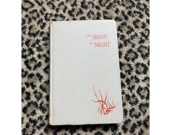 The Moon By Night Novel Joy Packer Vintage Book 1957 gray hardcover No DJ