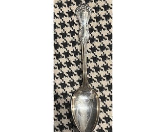 antique Pat Jan 1902 Reed & Barton sterling Silver 5 3/4"spoon, engraved "R"