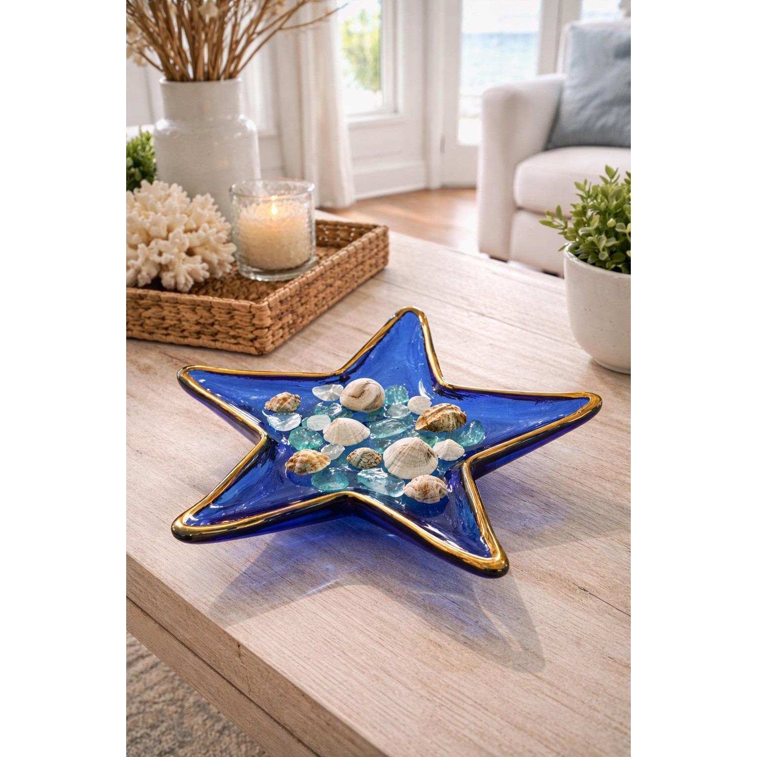 Star Shaped Glass Dish - Etsy