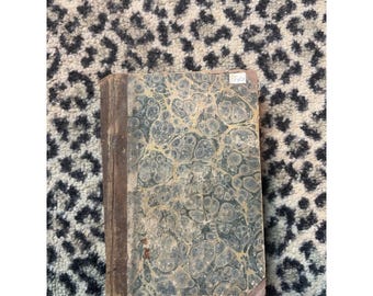 1842 German Book Allgemeine Weltgeschichte Biblical History Calw Stuttgart Rare