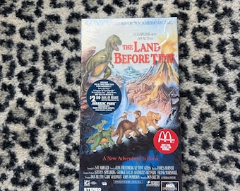 The Land Before Time VHS 1994 New Sealed MCA McDonald's Promo Dinosaur